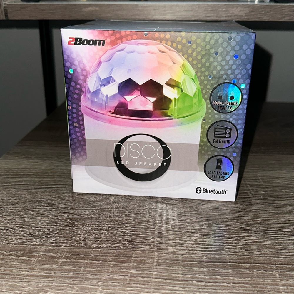 Disco Led Speaker Bluetooth